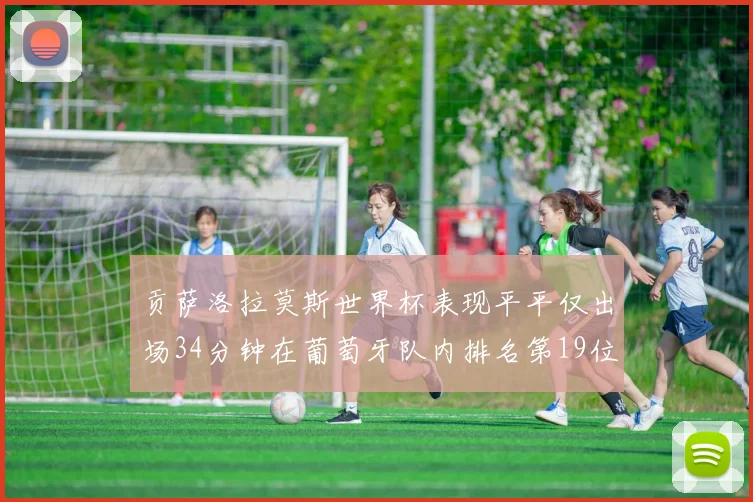 贡萨洛拉莫斯世界杯表现平平仅出场34分钟在葡萄牙队内排名第19位